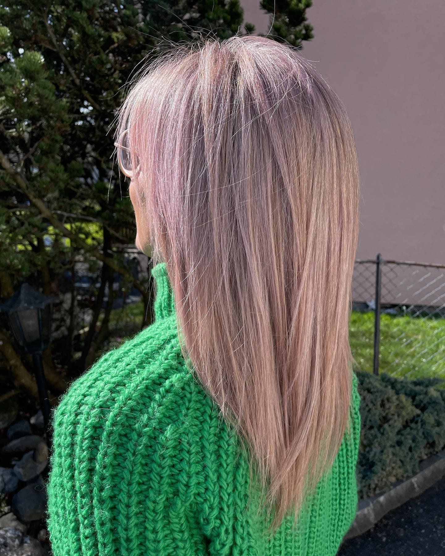 3. Soft Rosewood Sleek - Spring Hair Color