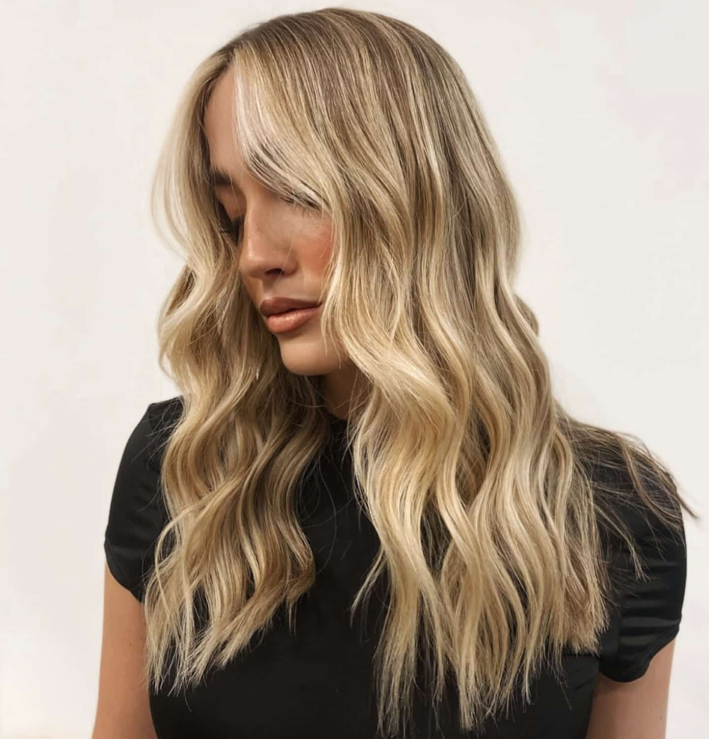 14. Vanilla Cream Waves - Spring Hair Color