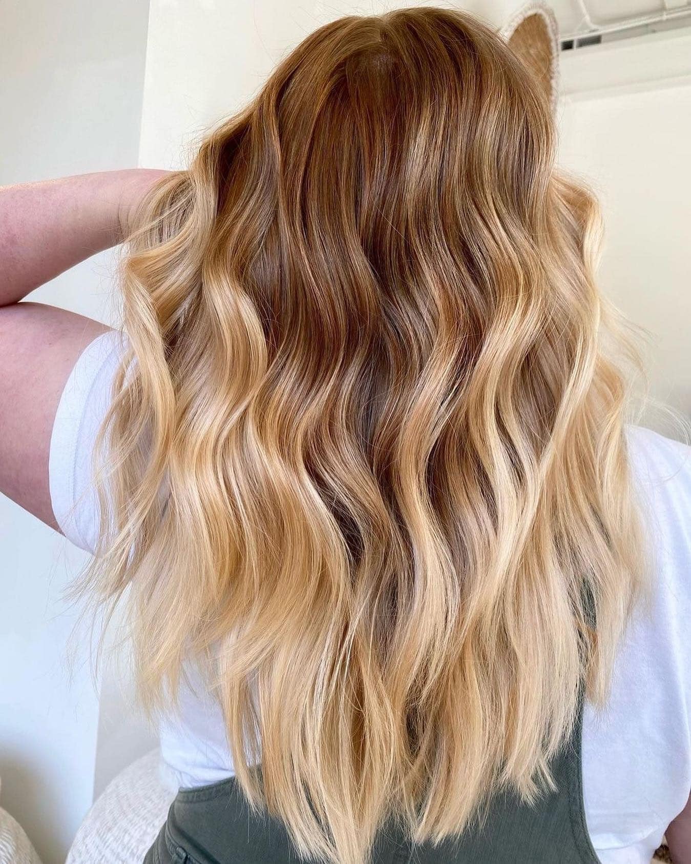 16. Amber to Butter Ombre - Spring Hair Color