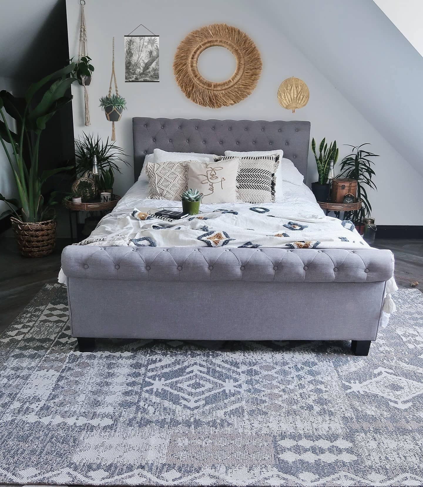 6. Earthy Modern with Botanical Touches - jazz bedroom ideas