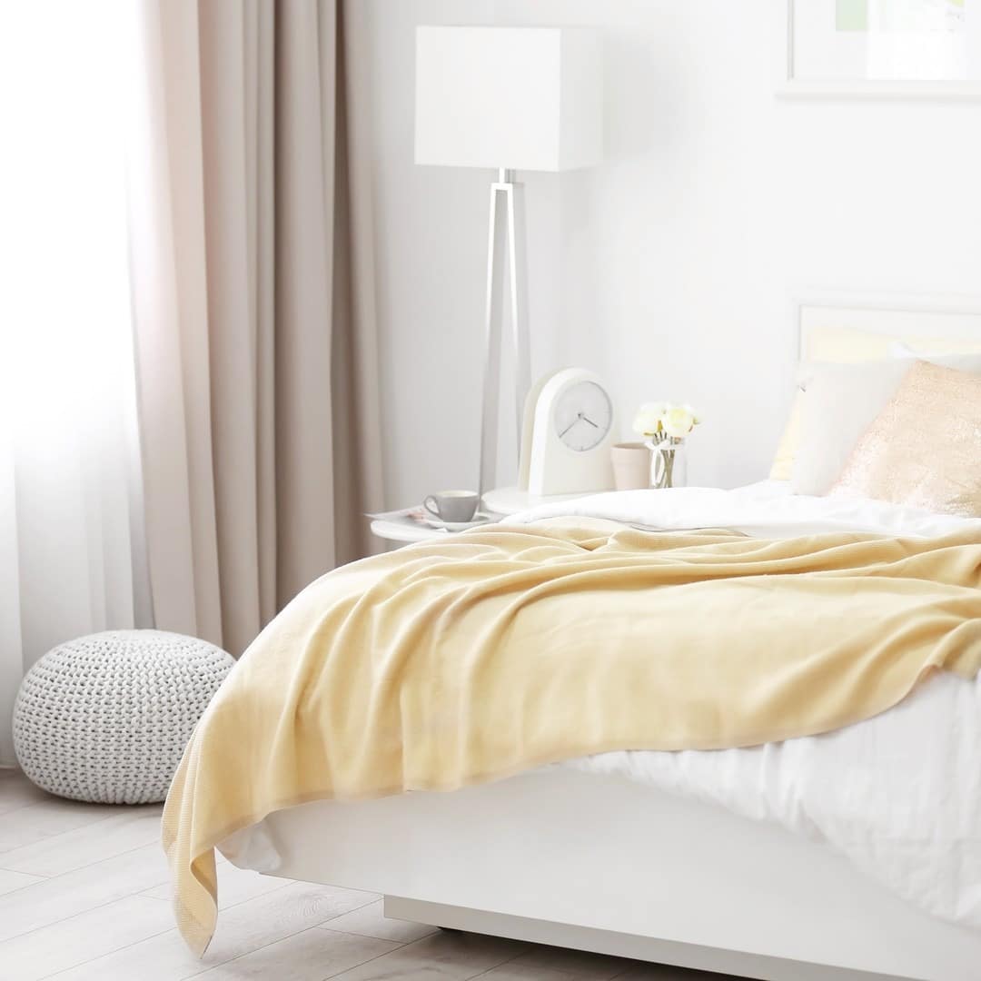 20. Soft Glow with Buttery Accents - jazz bedroom ideas