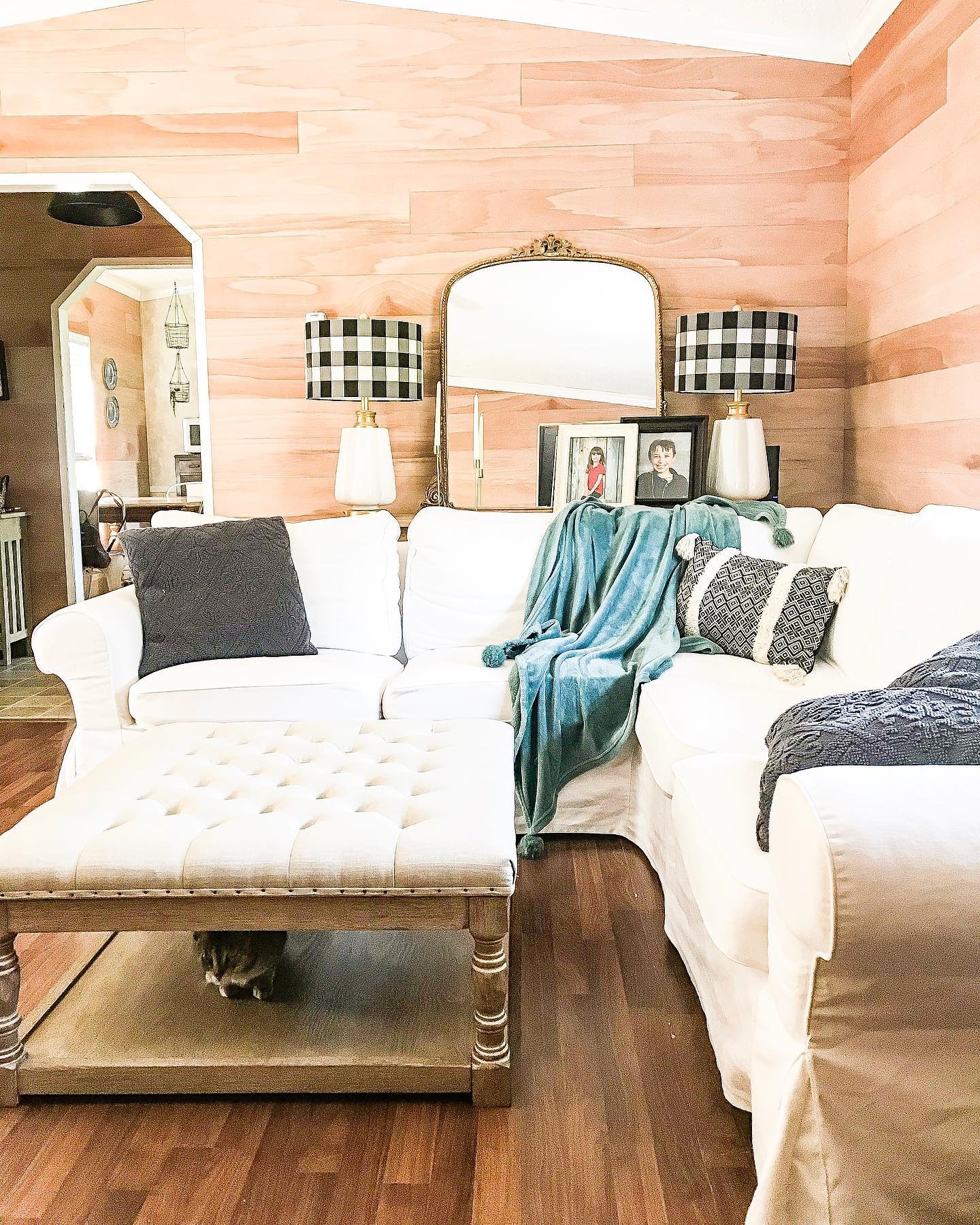 10. Fresh Traditional with a Twist - mobile home living room ideas