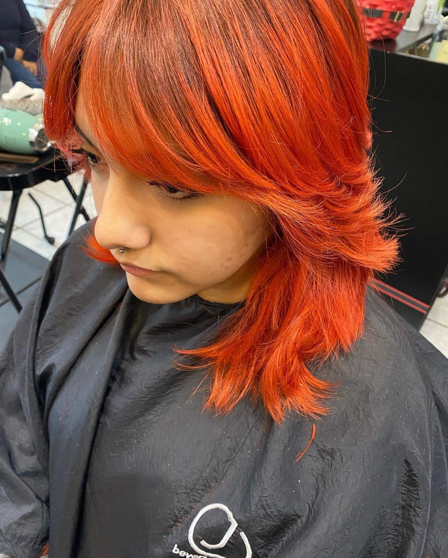 9. Bold Copper Feather Cut - 80S Hairstyles