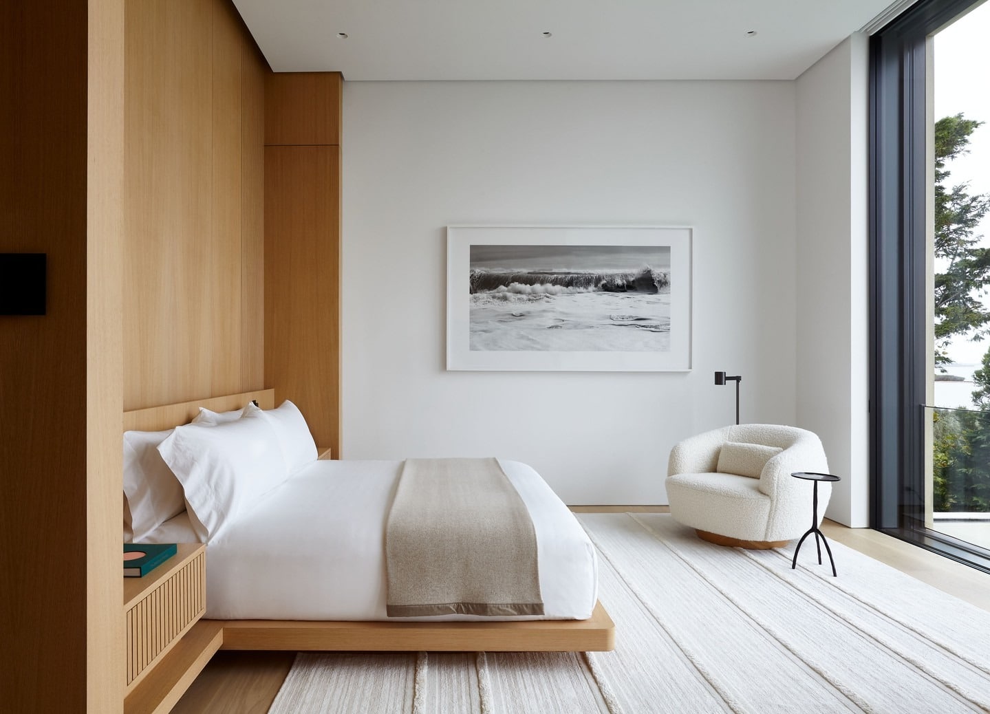 10. Modern Oak Simplicity - oak bedroom ideas