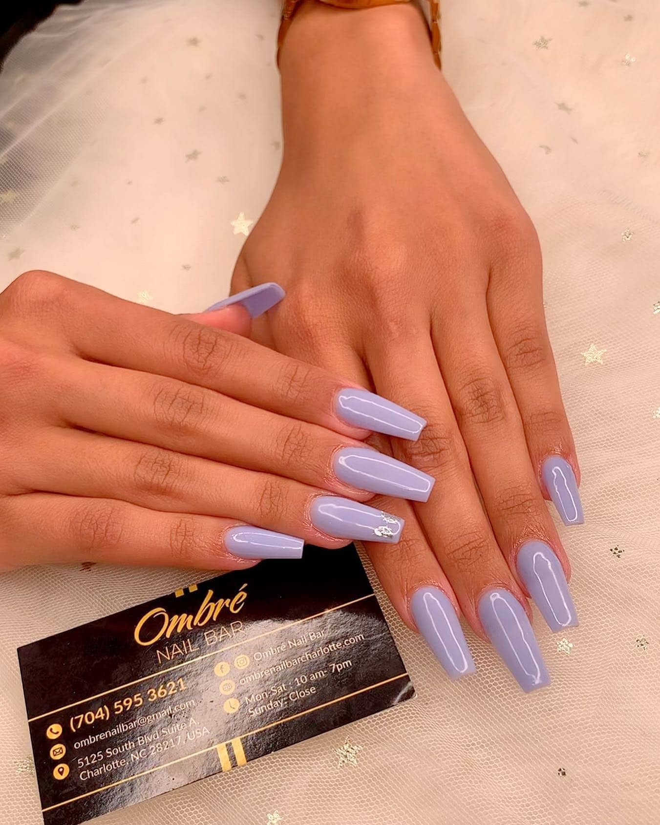 3. Pastel Lavender Square Nails - simple square nail ideas