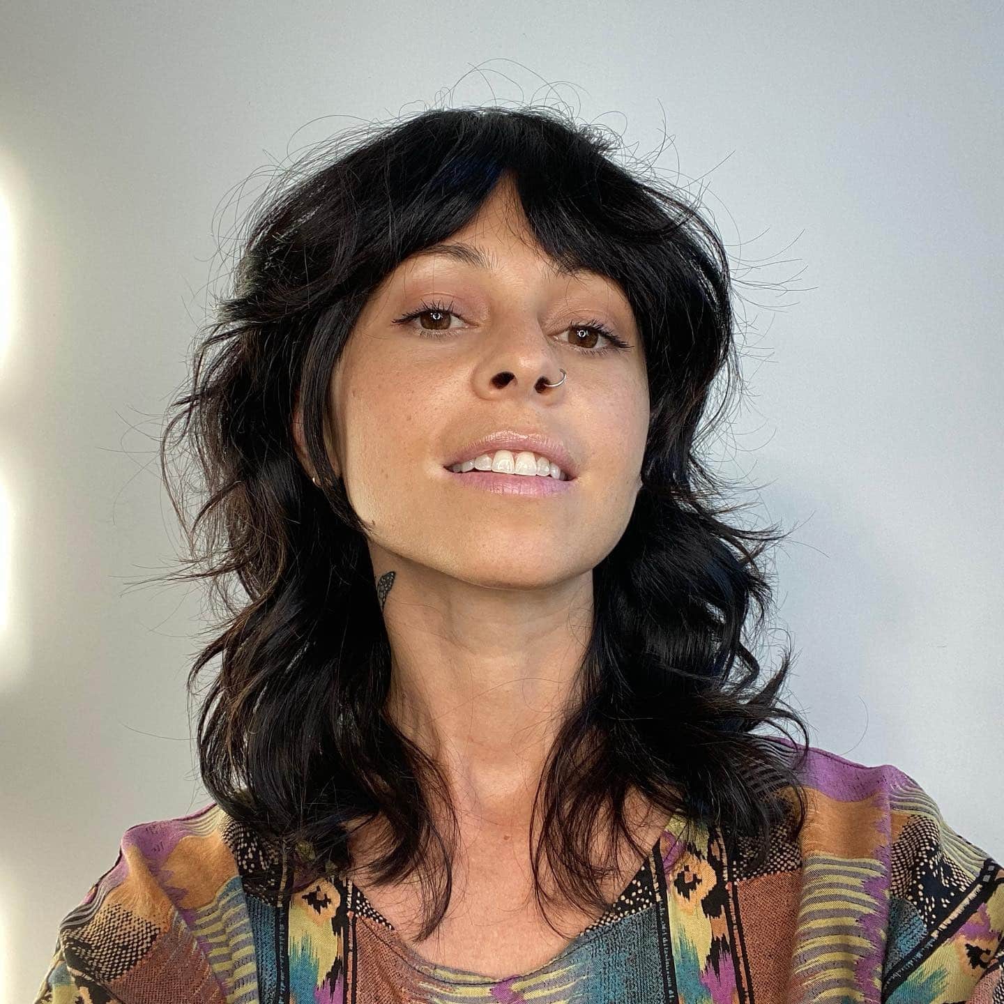 11. Shag Layers with Midnight Black - 70S Hairstyles