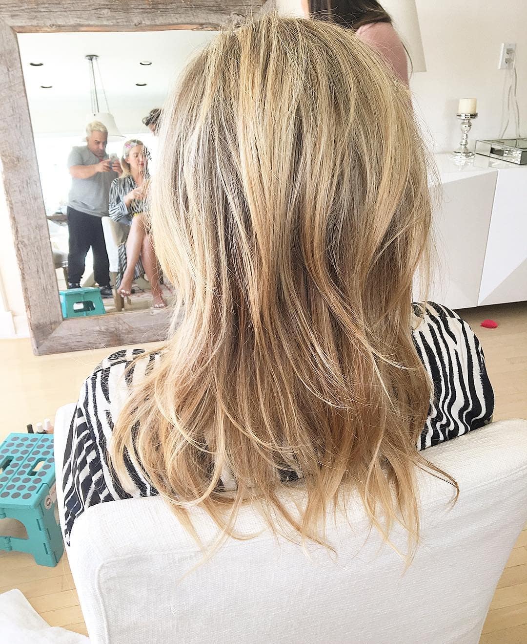 20. Sun-Kissed Blonde with Layered Shag - 70S Hairstyles