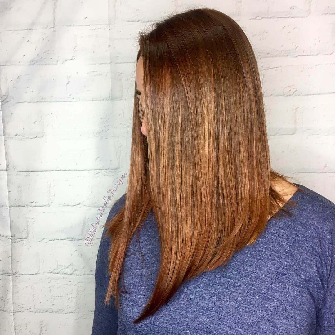 18. Copper-Infused Lob - Long Bob Hairstyles