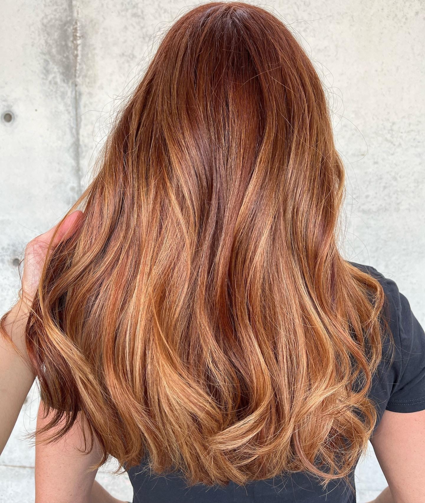 5. Cinnamon Copper Blend - Winter Hair Color