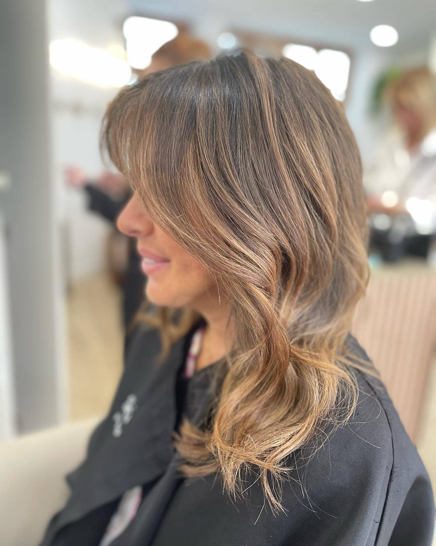 10. Toffee Balayage Softness - Winter Hair Color