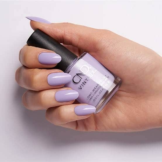 21. Soft Lilac Elegance - anchor nail ideas