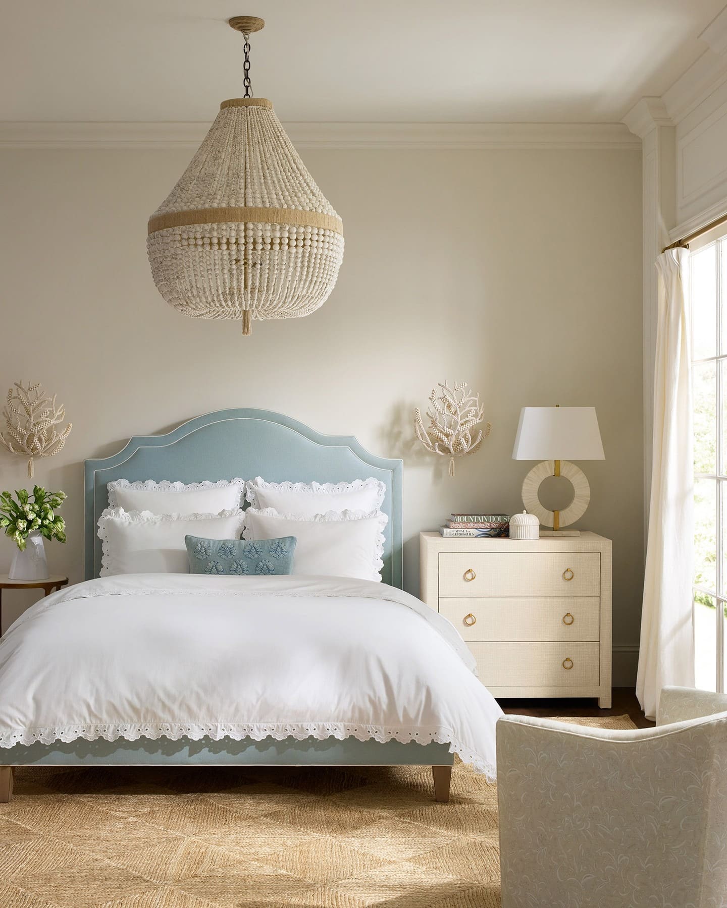 9. Coastal Soft Touch - blue and gray bedroom ideas