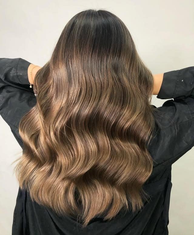 10. Caramel Ash Fade - Soft Brown Hair Color