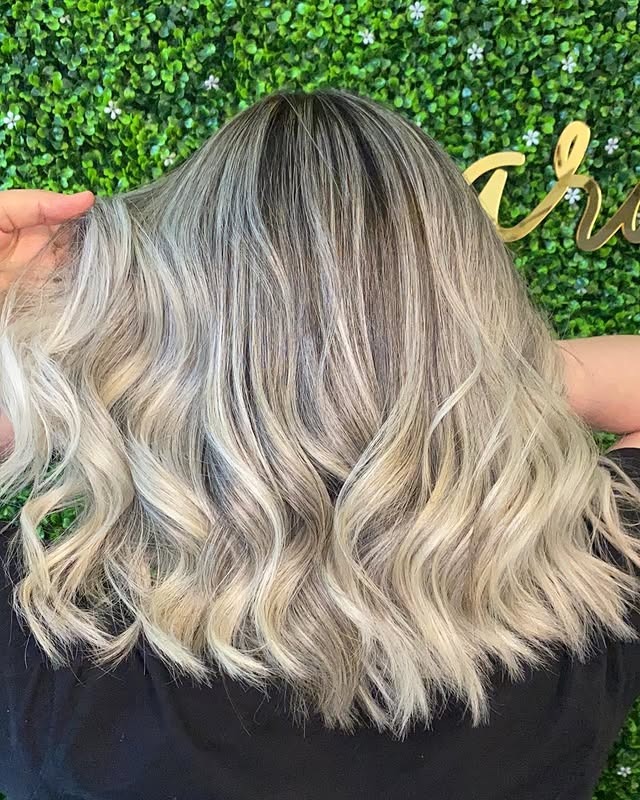 3. Ash Blonde Beach Waves - Ash Hair Color