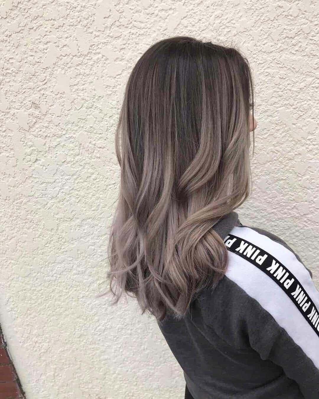 22. Ash Brown Ombre Layers - Ash Hair Color