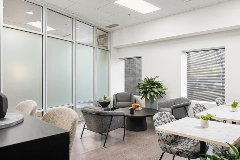 2. Soft Modern with Natural Accents - cool office ideas