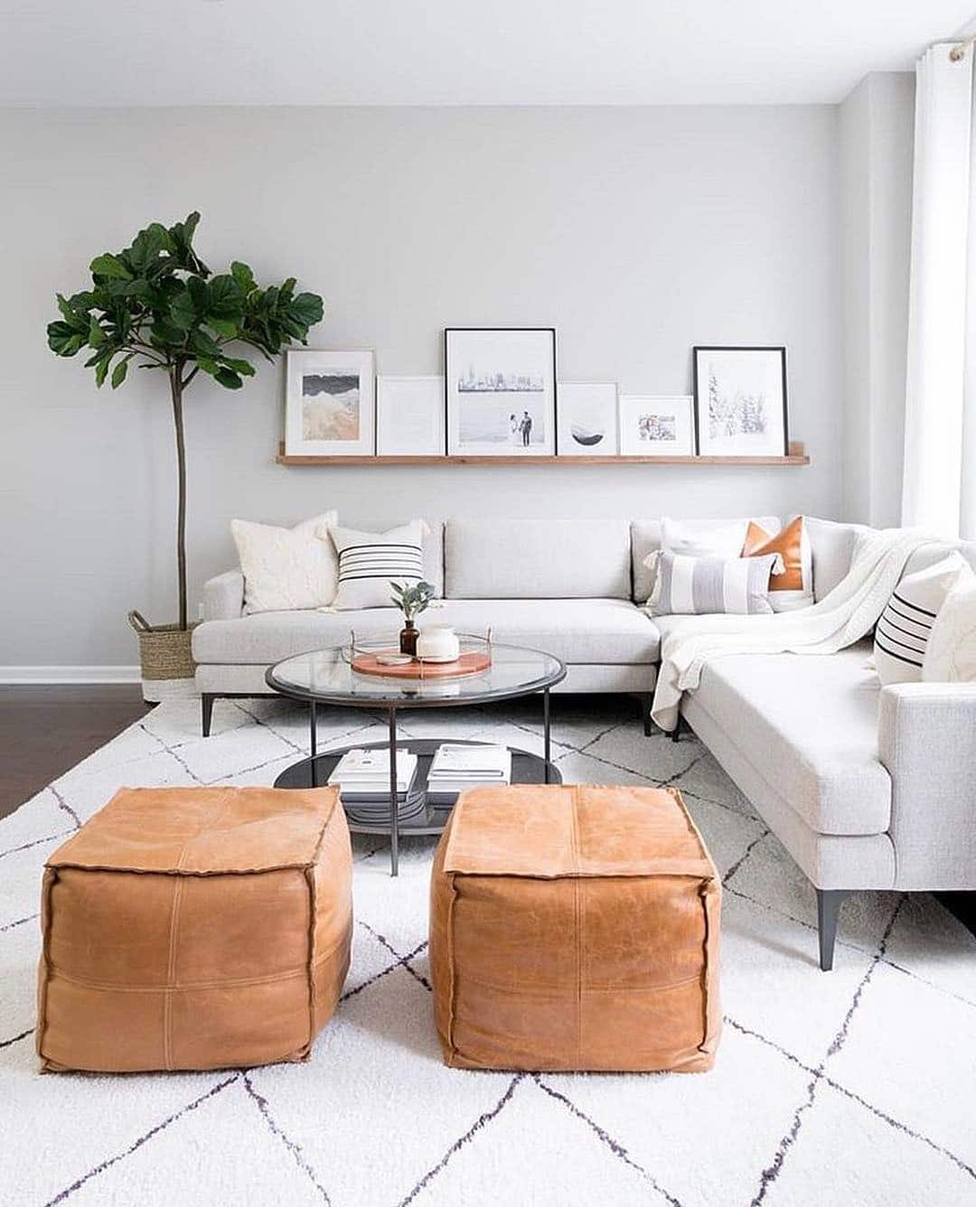 10. Casual Comfort with a Fresh Palette - open living room ideas