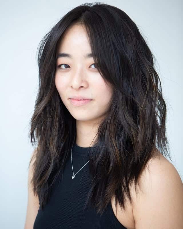 22. Textured Layers with Natural Dark Brown Finish - Layered Hairstyles