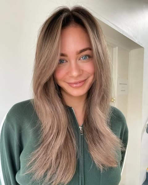 9. Cool-Toned Bronde Layers - Bronde Hair Color