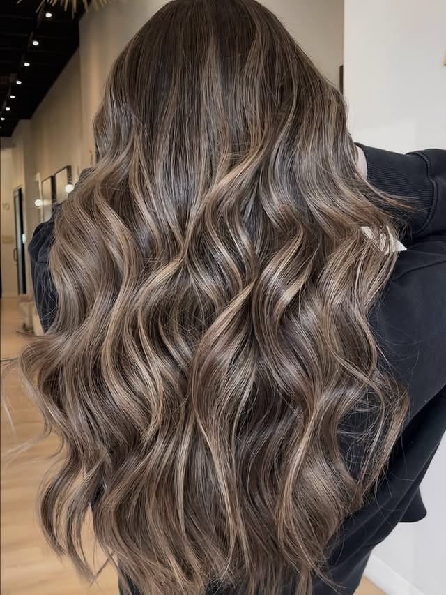 19. Dimensional Ash Bronde Waves - Bronde Hair Color