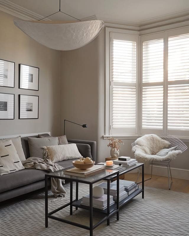 12. Minimal Neutrals with Layered Textures - neutral living room ideas