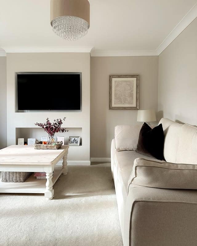 21. Subtle Neutrals with Classic Warmth - neutral living room ideas
