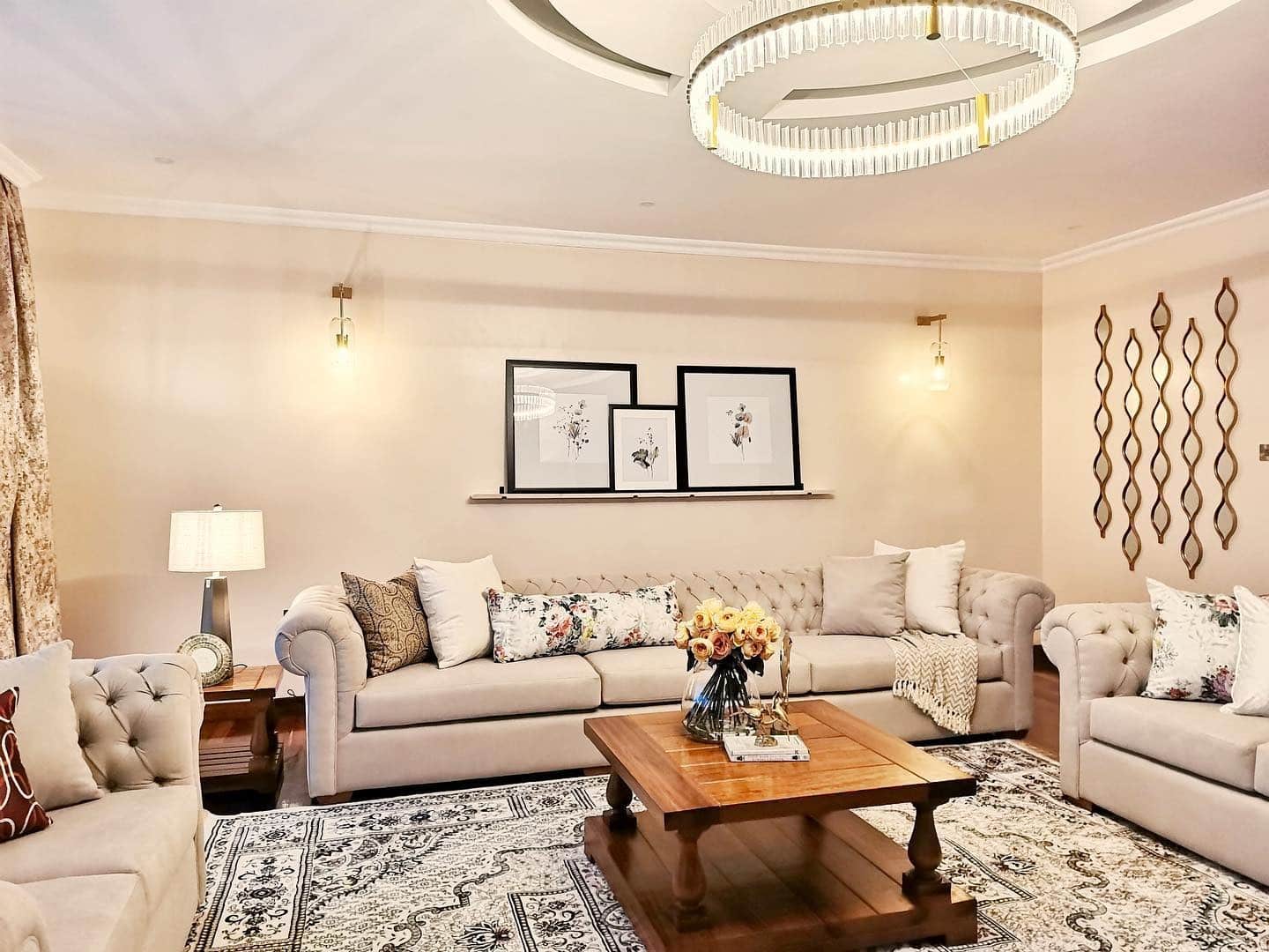 9. Timeless Luxury with Subtle Ornamentation - traditional living room ideas