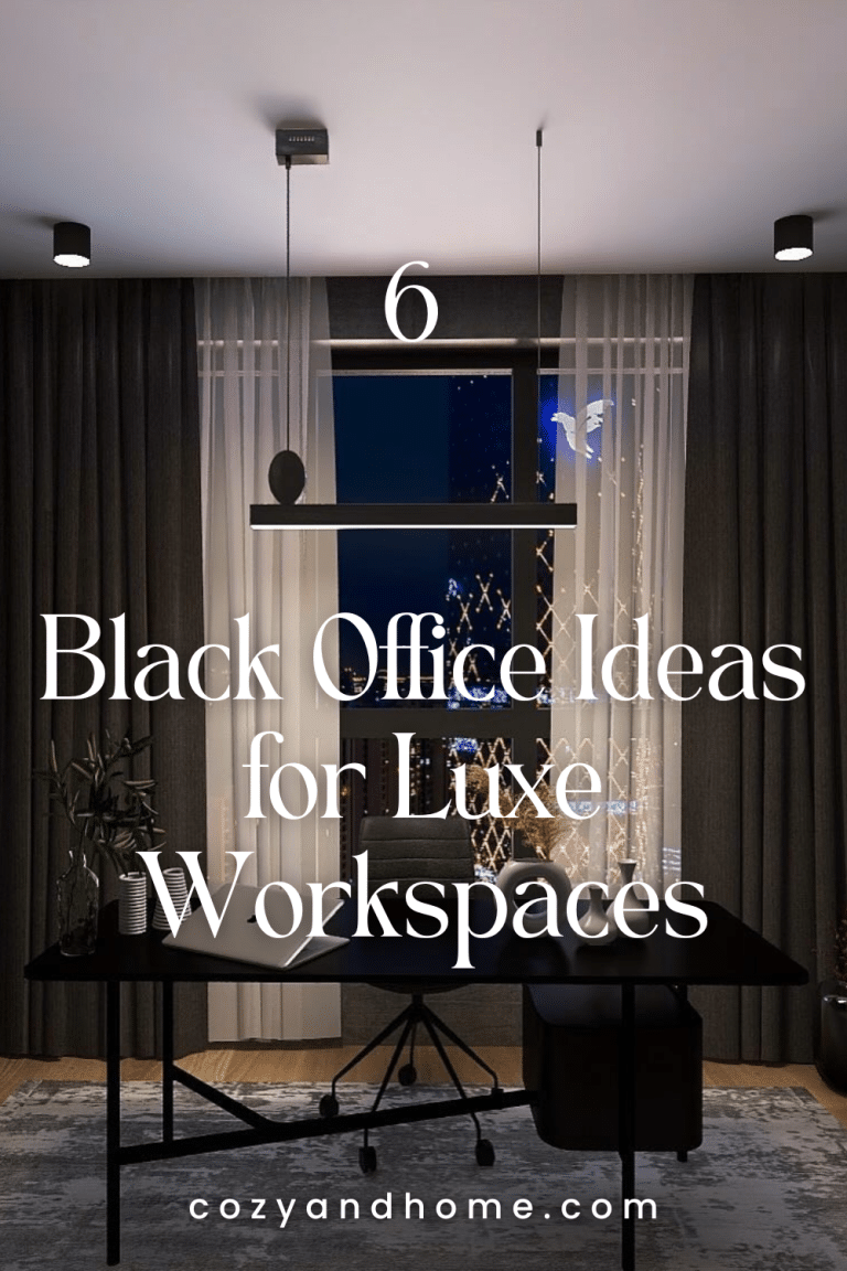 22 Black Office Ideas for Confident Design Lovers – Cozy & Home