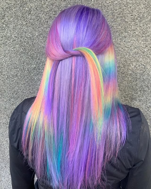 22. Lavender Rainbow Flow - Vivid Hair Color
