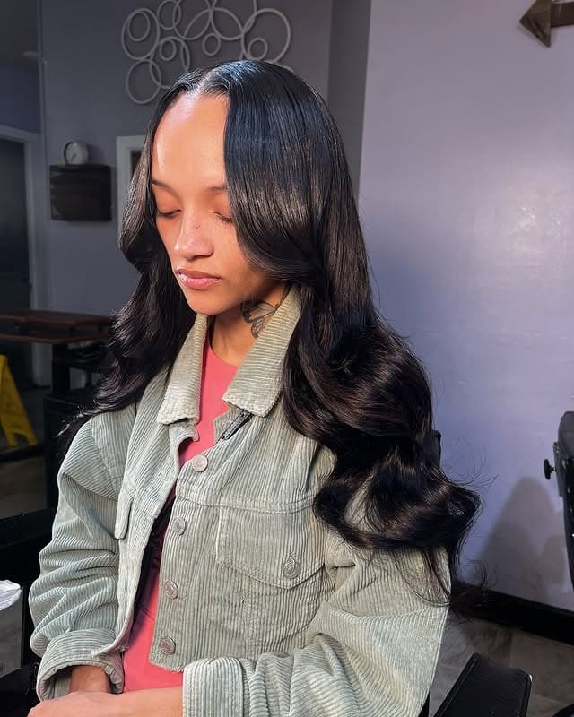 10. Soft Layers with Curtain Finish - Quick Weave Hairstyles