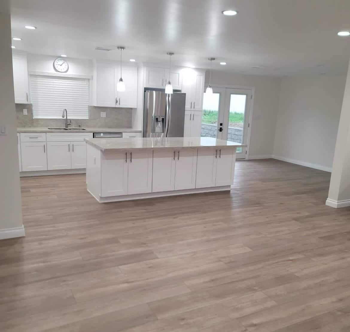 7. Fresh Simplicity in White - countertop ideas for kitchen