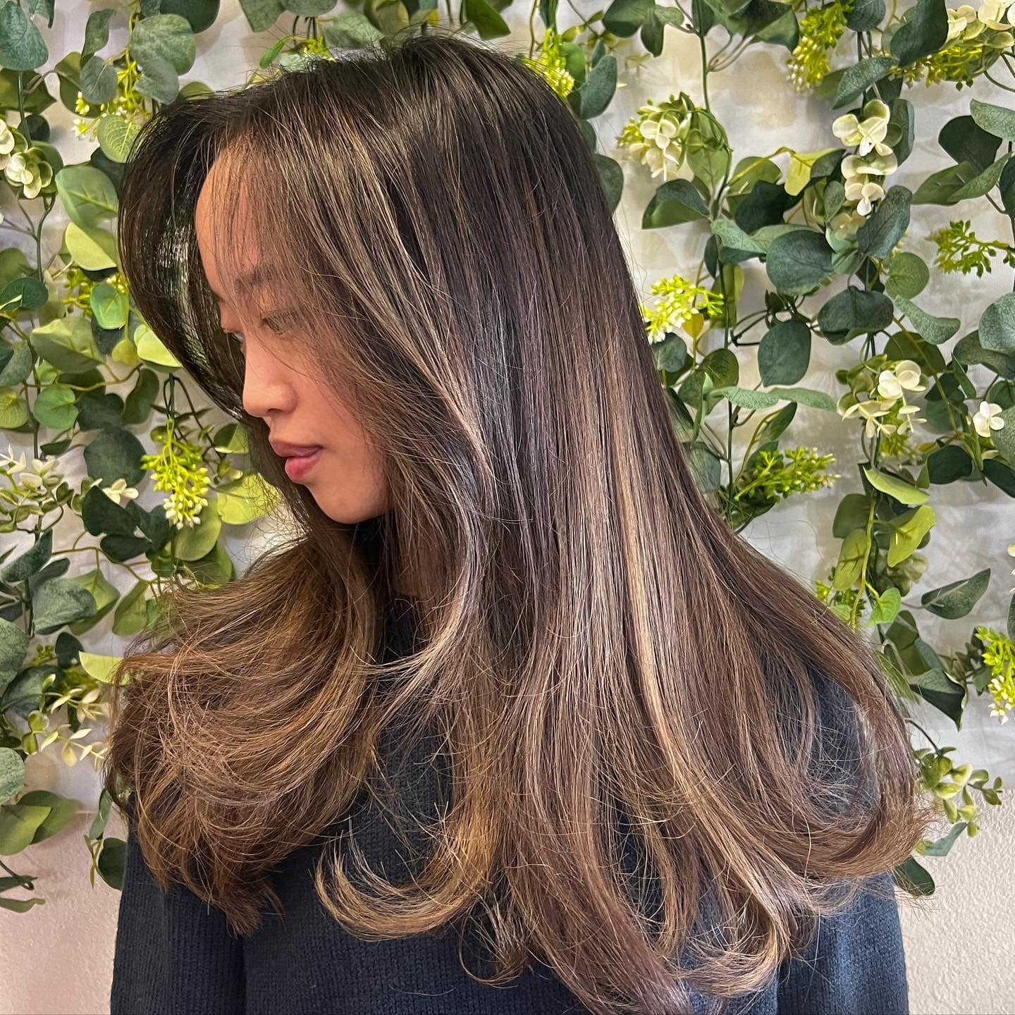 2. Dimensional Mushroom Brown Blowout - Mushroom Hair Color