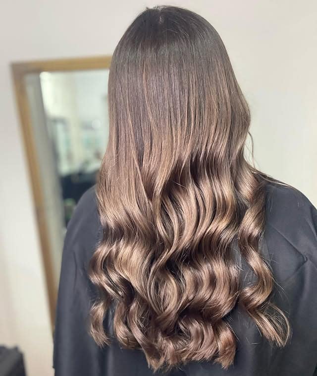 9. Ash Graphite Mushroom Lob - Mushroom Hair Color