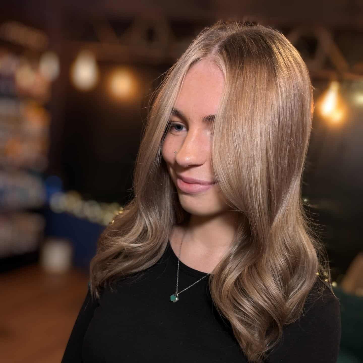 11. Champagne Mushroom Gloss - Mushroom Hair Color