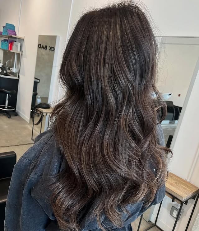 19. Rich Mocha Mushroom Waves - Mushroom Hair Color