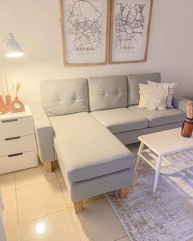 14. Soft Neutrals with a Minimal Touch - small living room ideas