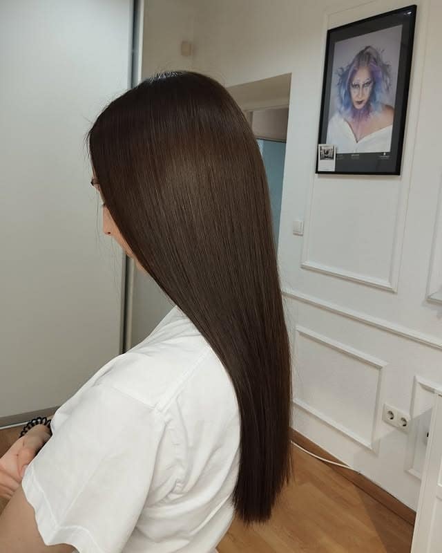 14. Polished Espresso Sleek Shine - Espresso Hair Color