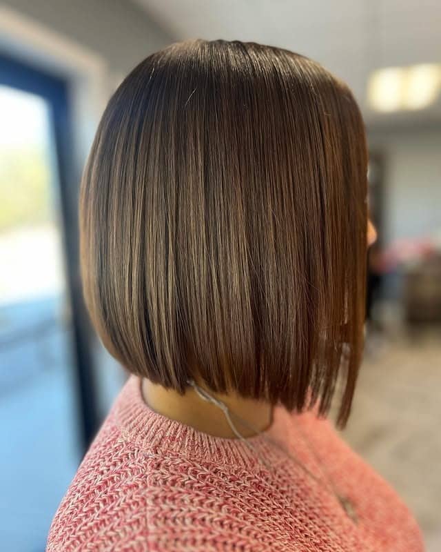 7. Classic Mocha Bob - Mocha Hair Color
