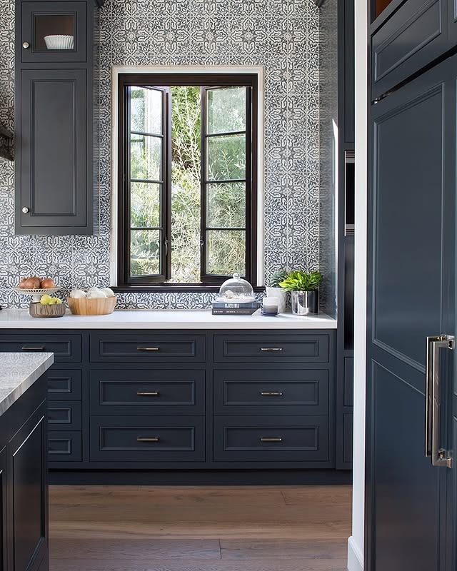 11. Charcoal Harmony Kitchen - kitchen color ideas