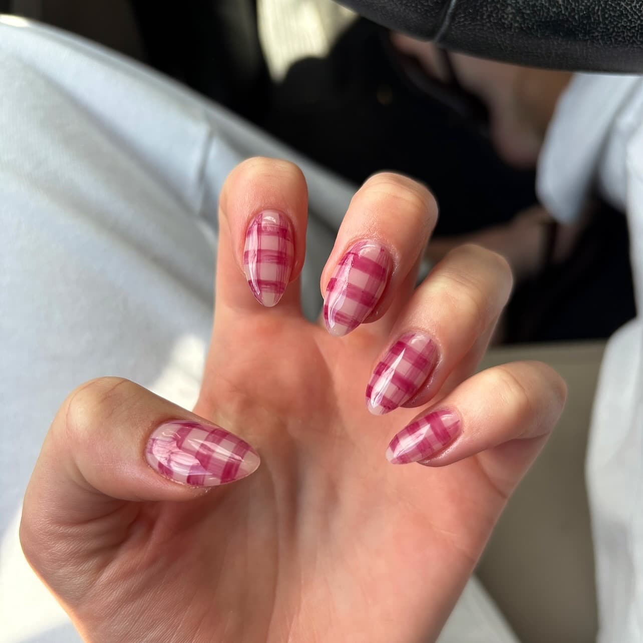 21. Wild Safari Stiletto Nails - half nail ideas