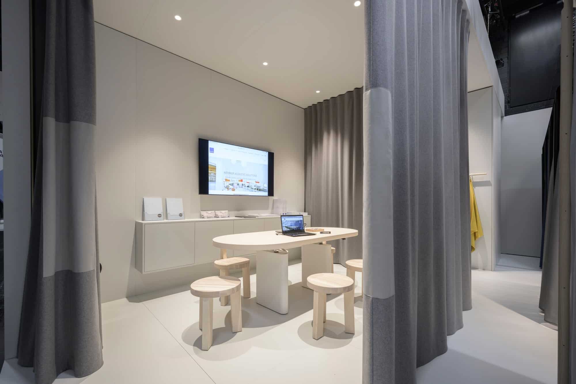 13. Soft Acoustic Focus Pod - open space office ideas