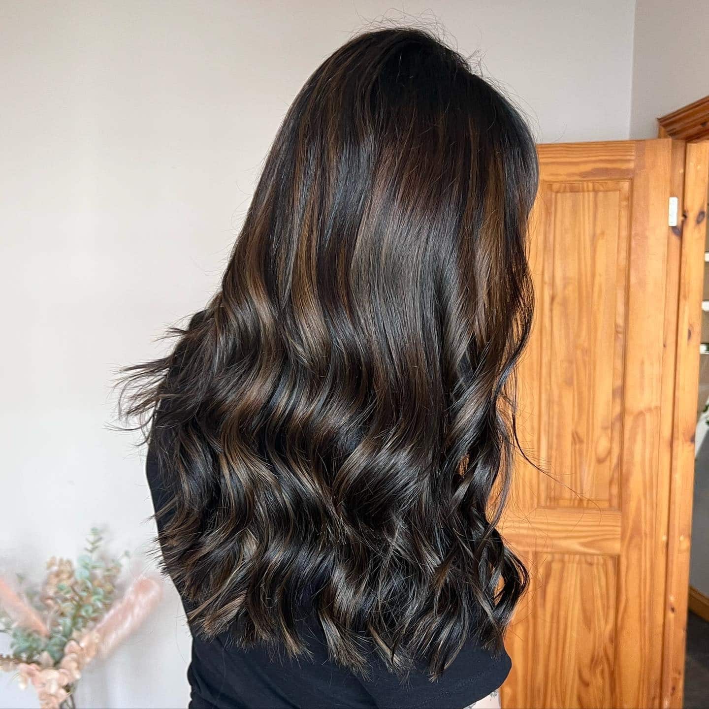 12. Rich Dark Mocha Balayage - Dark Brown Balayage