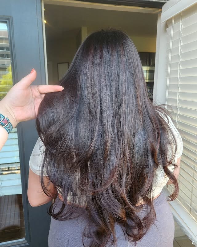 15. Chestnut Mocha Layers - Dark Brown Balayage