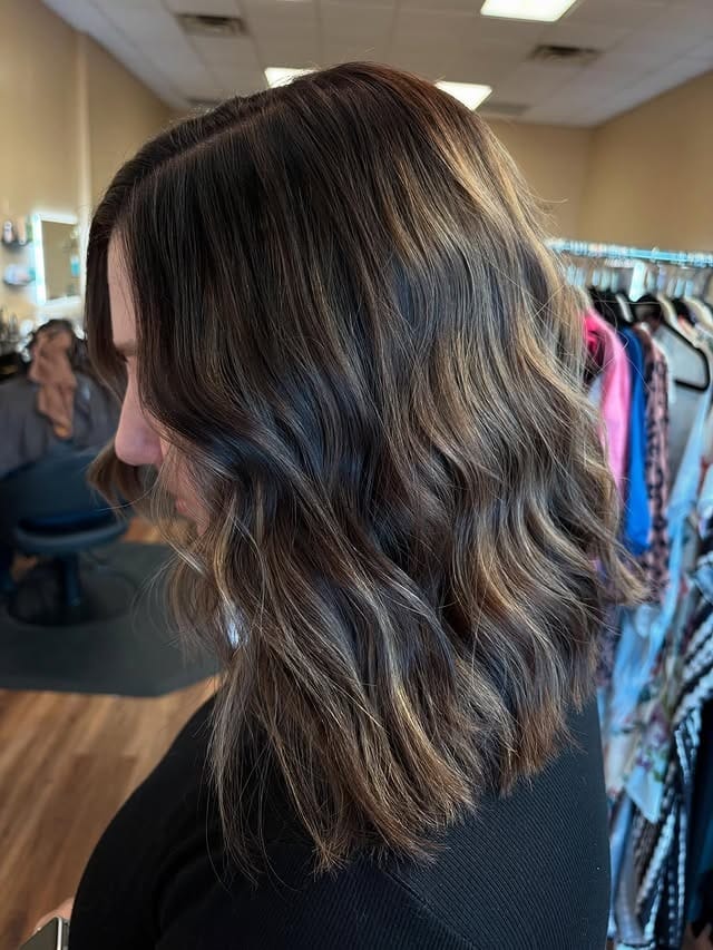 17. Smoky Mushroom Melt - Dark Brown Balayage