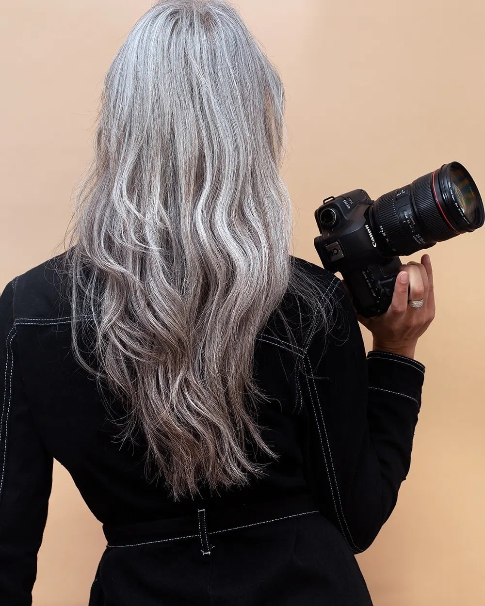 3. Frosted Ash Flow - Silver Hair Color