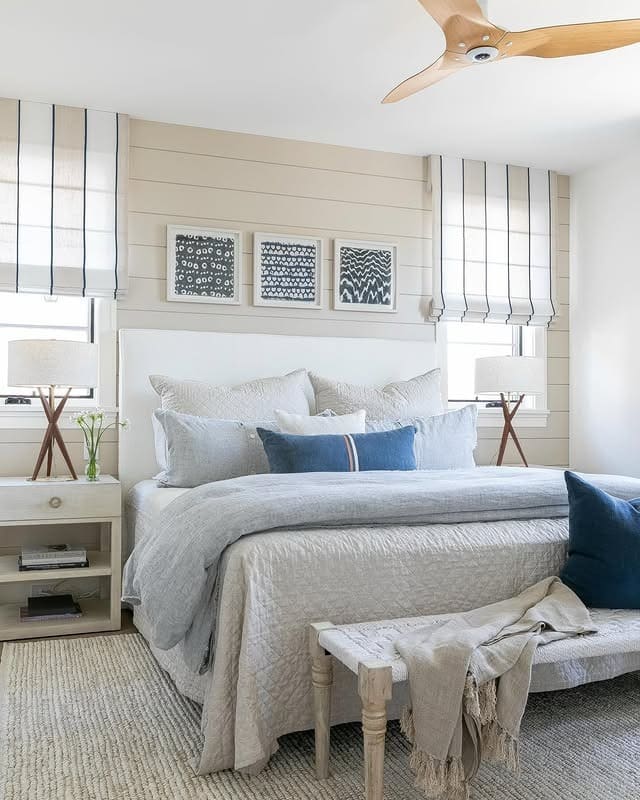 6. Coastal Calm Comfort - little bedroom ideas