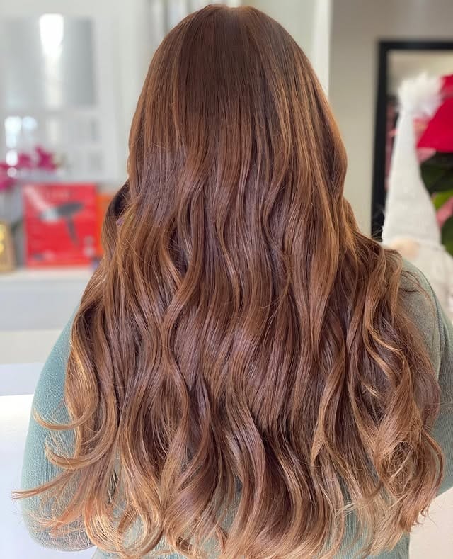5. Golden Copper Balayage - Balayage Hair Colors