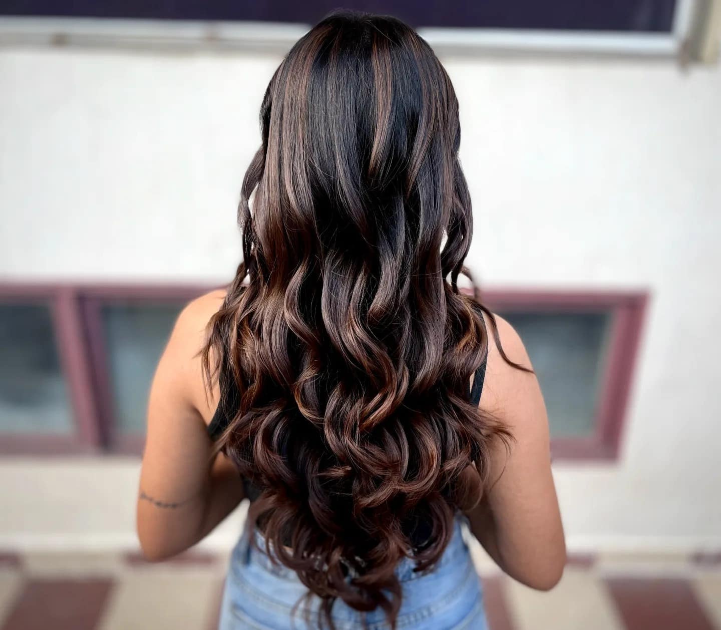 14. Espresso and Cinnamon Balayage - Balayage Hair Colors