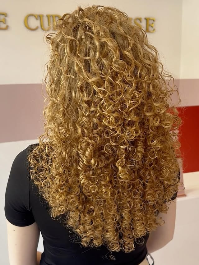 7. Golden Blonde Ringlet Perfection - Curly Hairstyles