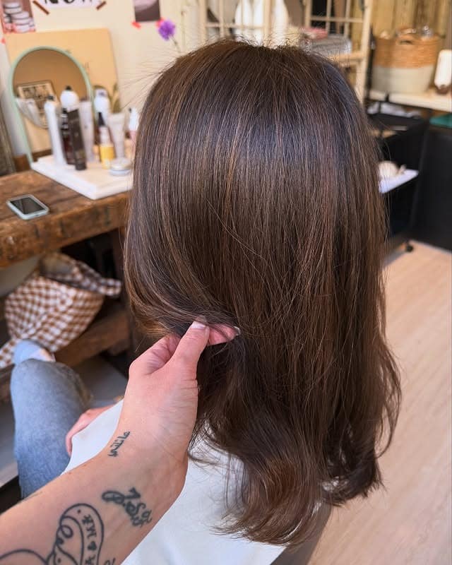 3. Soft Mocha Blend - Brown Hair Color